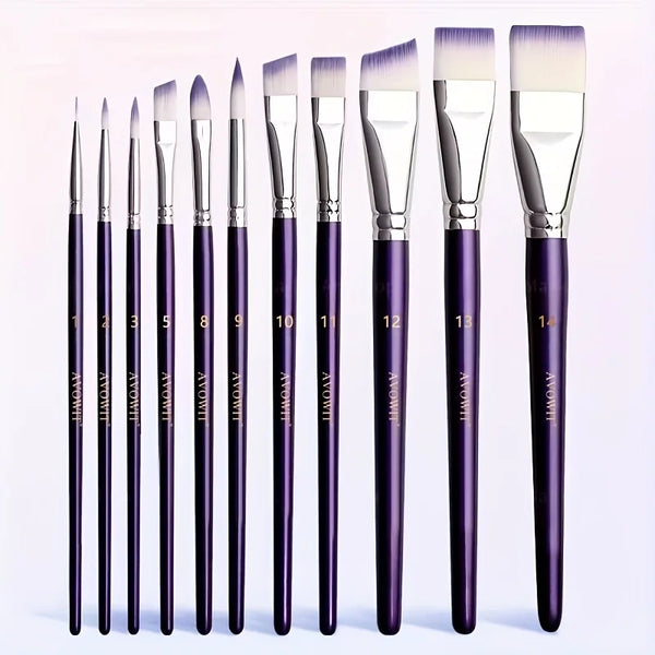 Professional painting brush set