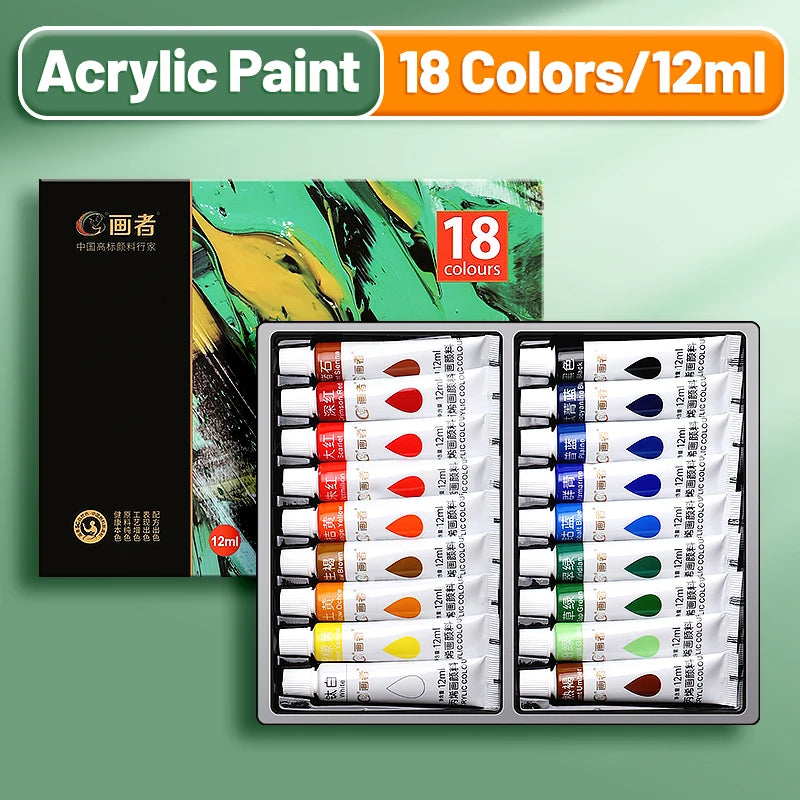 Acrylic paint set