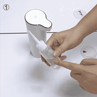 Automatic Touchless Foam Soap Dispenser — 400ml, USB-C Rechargeable, Infrared Sensor