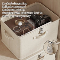 Lockable Non-Woven Storage Box