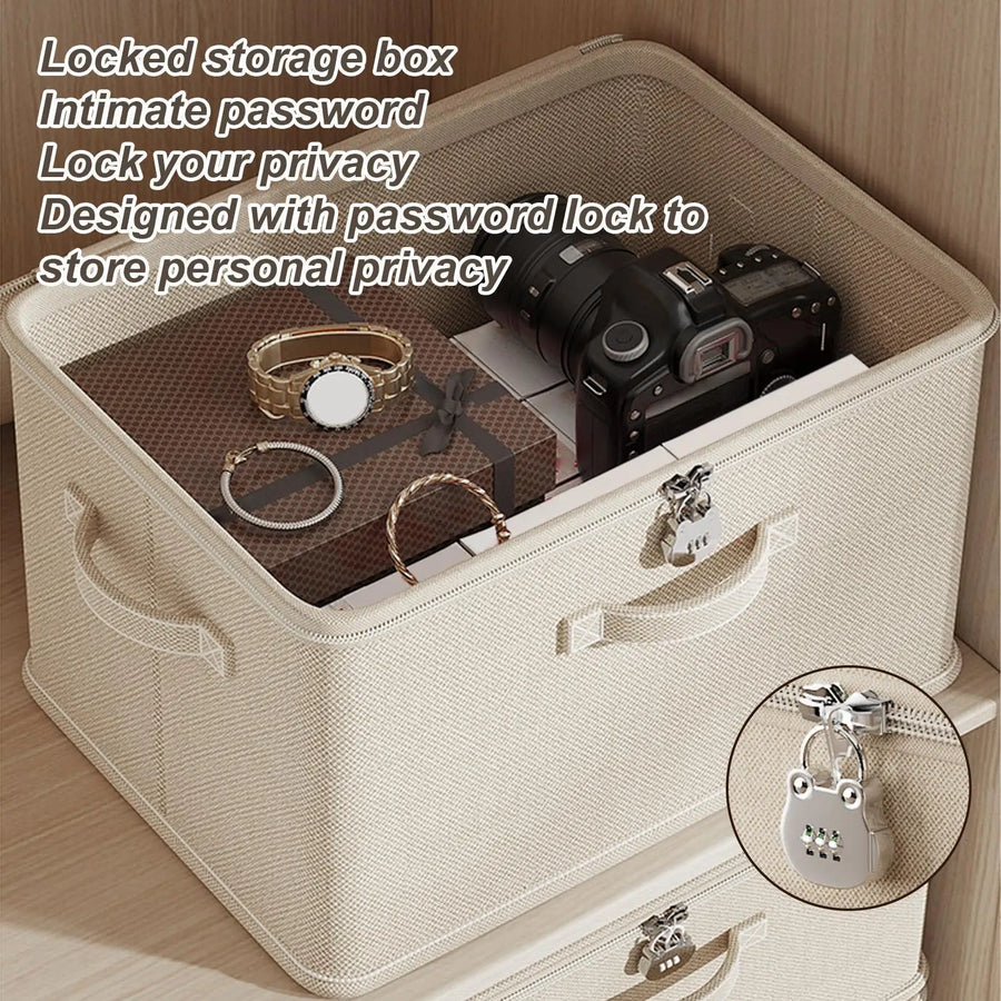 Lockable Non-Woven Storage Box