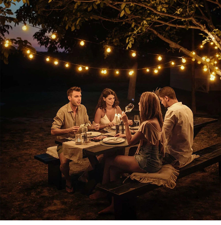 G40 Outdoor Solar String Lights
