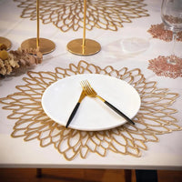 4 PC/6 PC Flower Placemats