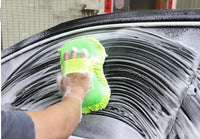 Microfiber Car Wash Sponge Glove — Scratch-Free Detailing