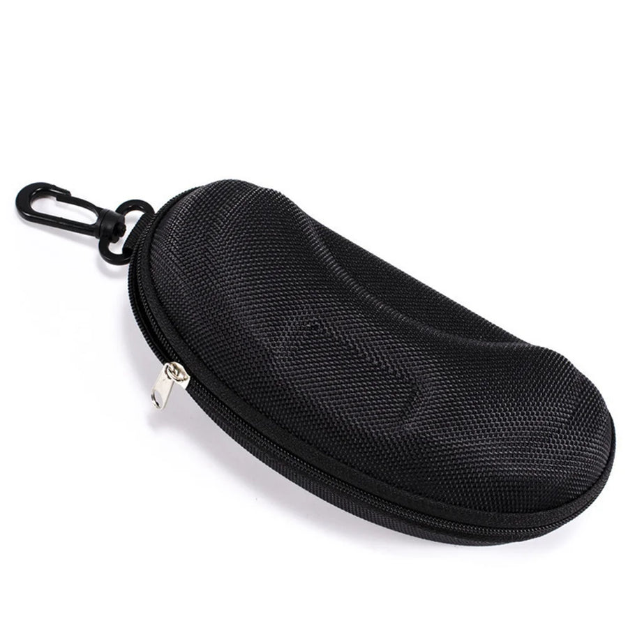 Hard-Shell Glasses Case with Clip & Lanyard — Sunglasses & Eyewear