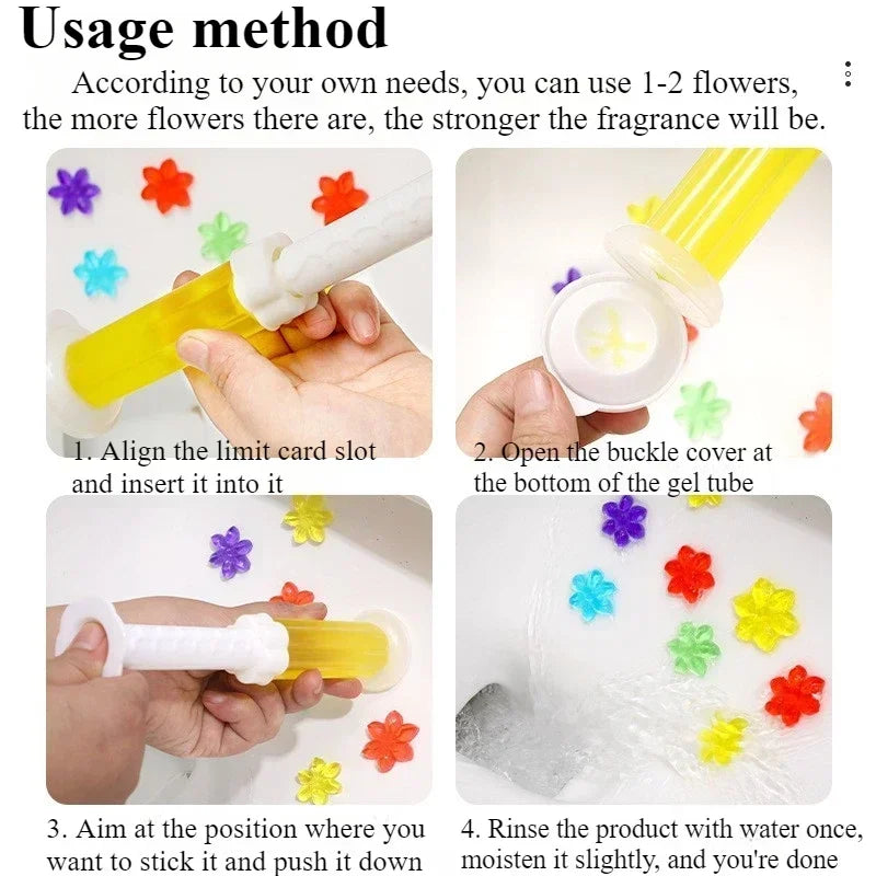 Toilet Rim Cleaning & Fragrance Gel — 6 Scents, Lasts with Every Flush