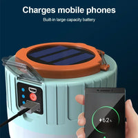 Camping lantern with power bank
