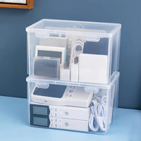 Large Clear Stackable Storage Box
