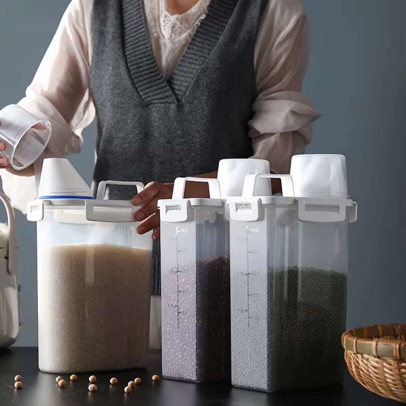 Sealed kitchen storage canister