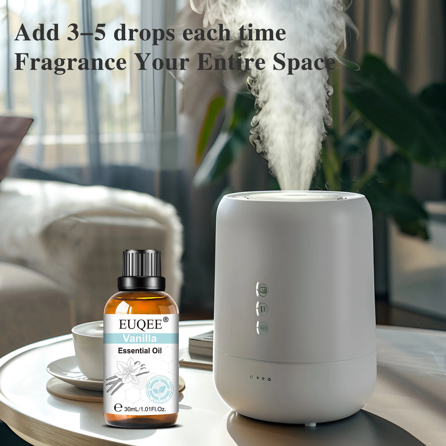 Pure Essential Oil — 30ml | 8 Fragrances | Aromatherapy & Diffuser