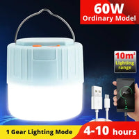 Camping lantern with power bank