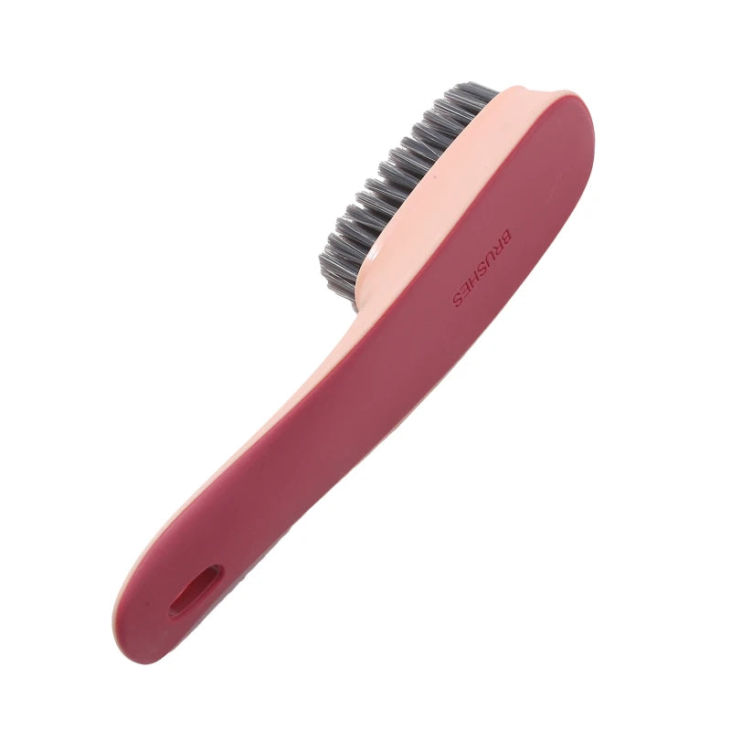 Long-Handle Shoe & Clothes Scrubbing Brush — Single or 3-Pack