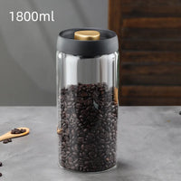 Manual Vacuum-Sealed Coffee Jar