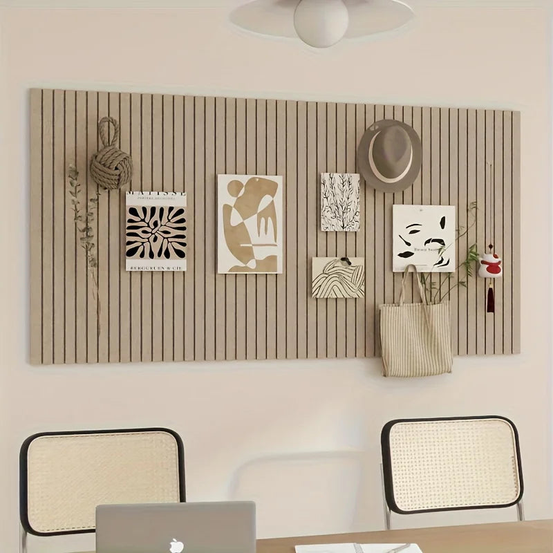 Bohemian Felt Wall Tiles | Round Pinboard