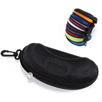 Hard-Shell Glasses Case with Clip & Lanyard — Sunglasses & Eyewear