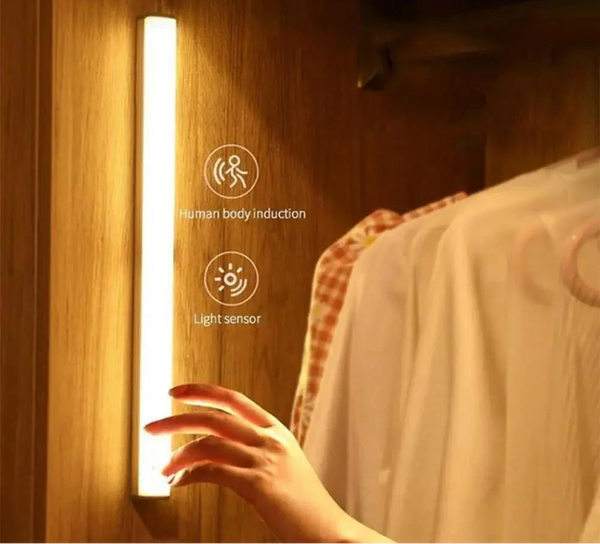 USB Rechargeable Motion Sensor LED Night Light | Magnetic Strip Light | 10–50cm