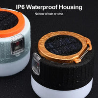 Camping lantern with power bank