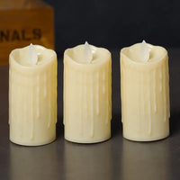 Simulated Flame Electronic Candle — Battery-Powered | Wedding & Home Décor