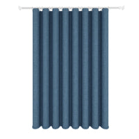 Minimalist Linen Texture Shower Curtain — Weighted Hem | Thick Polyester | 5 Colours | 5 Sizes