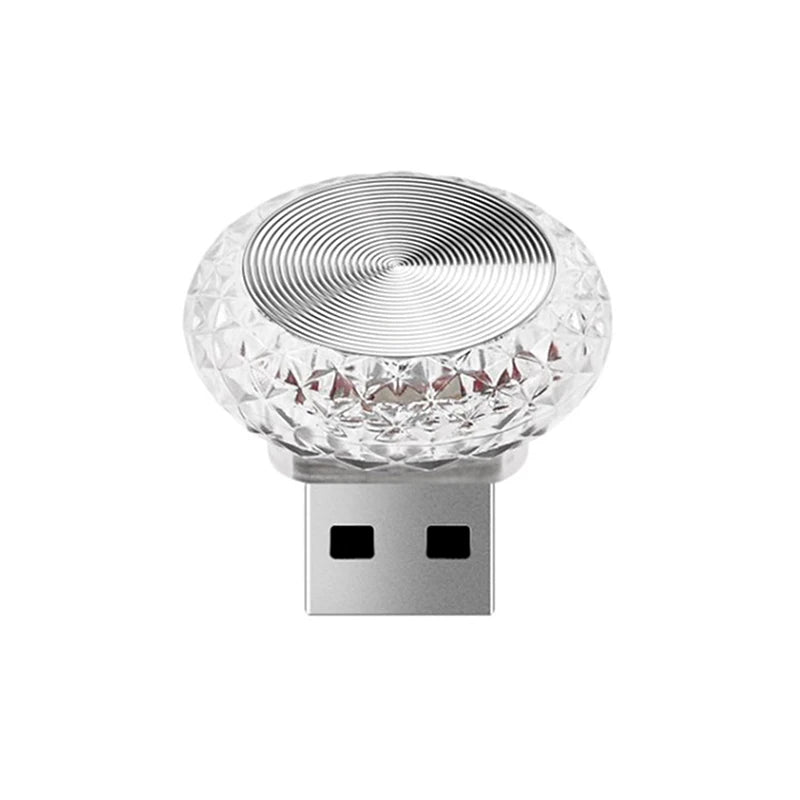 Portable Car USB Ambient Light