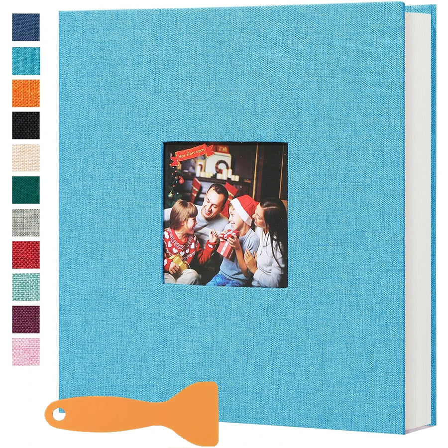 Self-Adhesive Photo Album — 40 Pages | DIY Lay-Flat Scrapbook