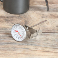 Stainless Steel Dial Thermometer for Milk & Coffee | 0–100°C | Barista Tool