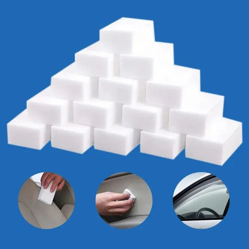 Magic Melamine Foam Sponge Scrubbers — Pack of 50, 80, 100 or 120