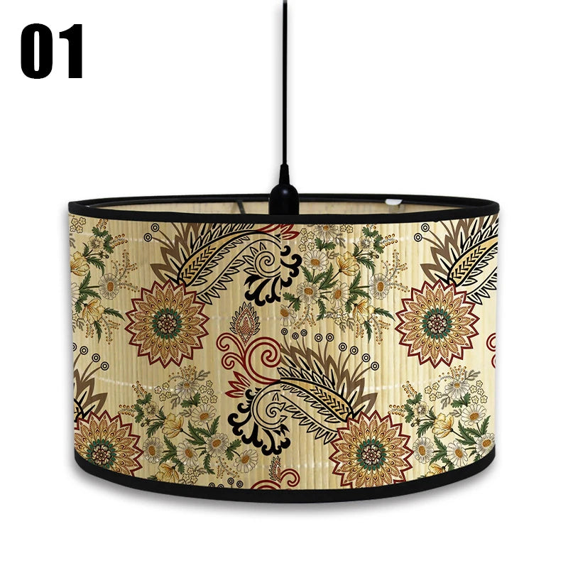 Handmade bamboo lampshade