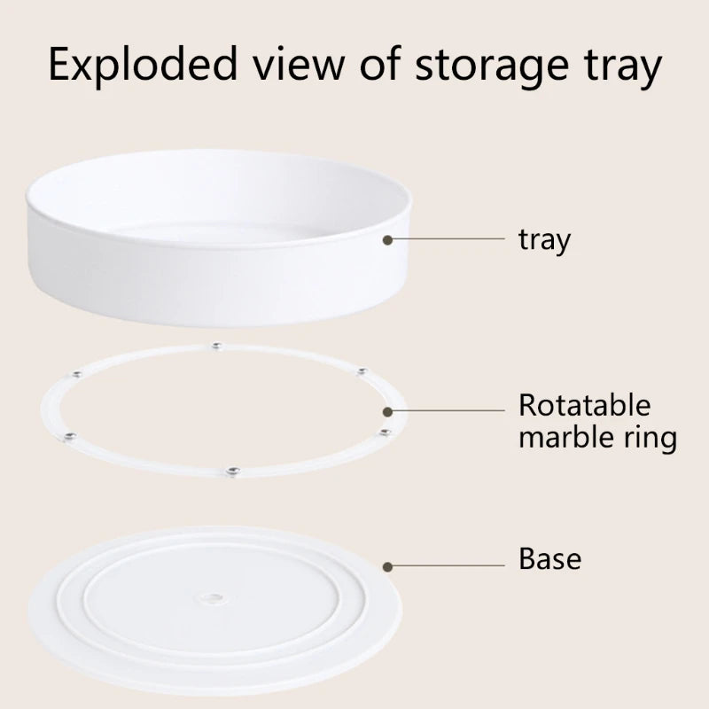 360° Rotating Storage Turntable