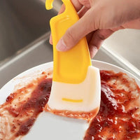 Silicone Kitchen Scraper | Pan-Safe Soft Blade | Multipacks of 1, 2, 3, 5 & 10