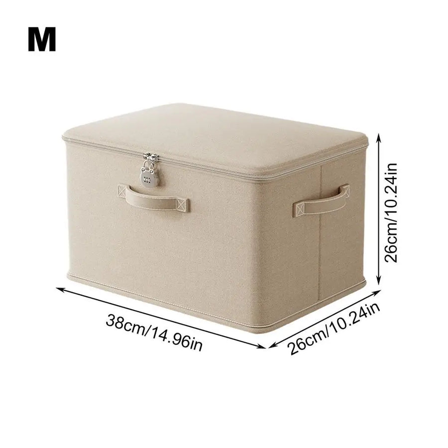 Lockable Non-Woven Storage Box