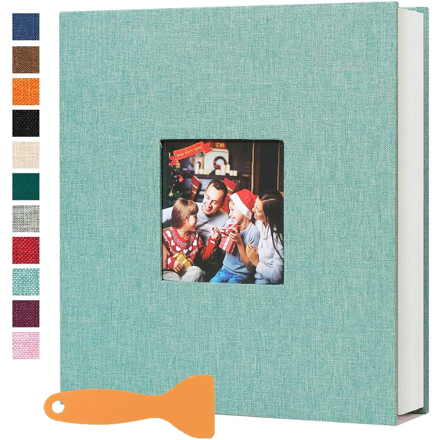 Self-Adhesive Photo Album — 40 Pages | DIY Lay-Flat Scrapbook