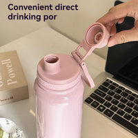 Vacuum-insulated flask