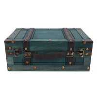 Vintage Wooden Storage Trunk