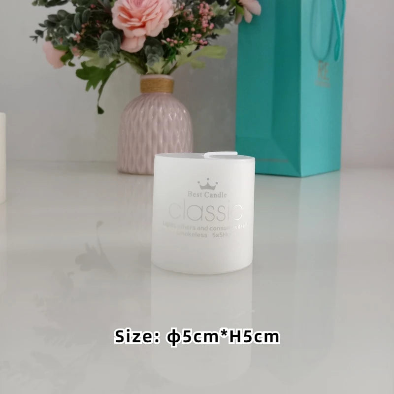 Ivory Pillar Candles — Unscented | Multiple Sizes | Home & Ceremony
