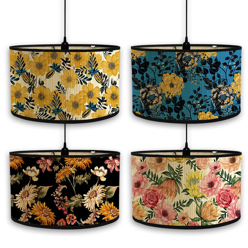 Handmade bamboo lampshade