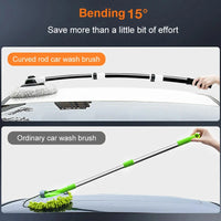 Telescoping car wash mop