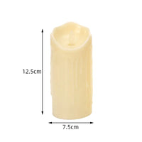 Simulated Flame Electronic Candle — Battery-Powered | Wedding & Home Décor