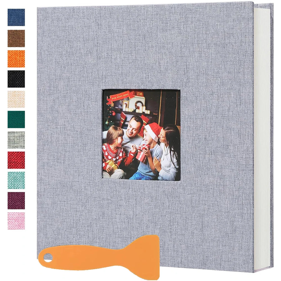 Self-Adhesive Photo Album — 40 Pages | DIY Lay-Flat Scrapbook