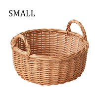 Natural Rattan Serving Tray