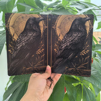 Dark academia raven journal
