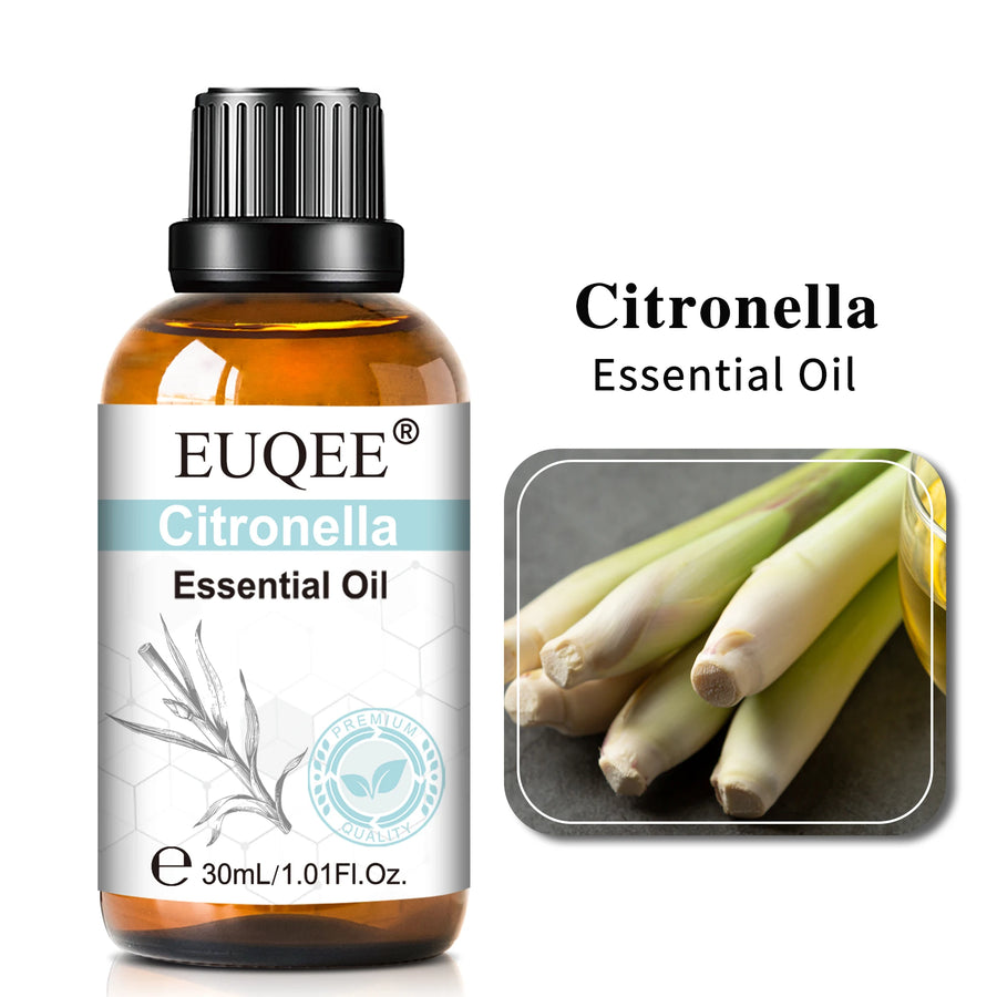 Pure Essential Oil — 30ml | 8 Fragrances | Aromatherapy & Diffuser