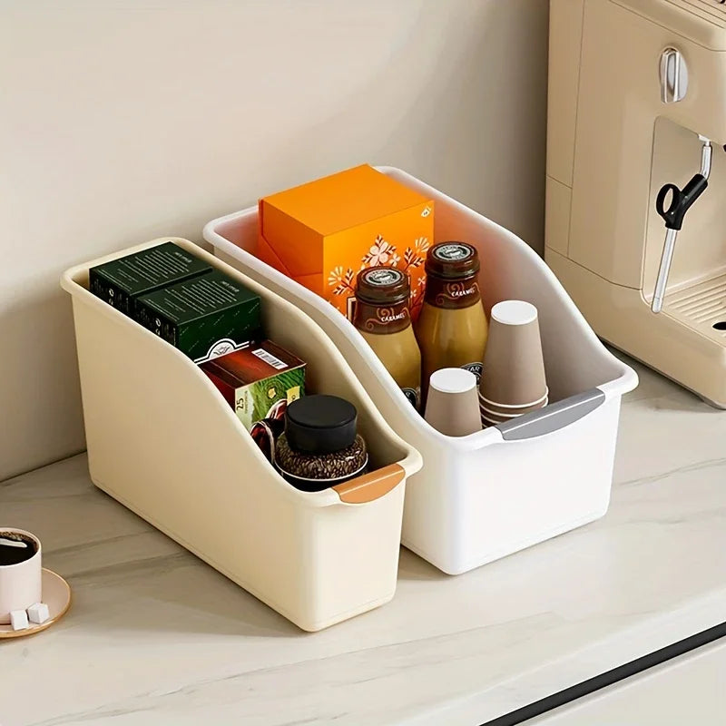 Curved Plastic Storage Bin