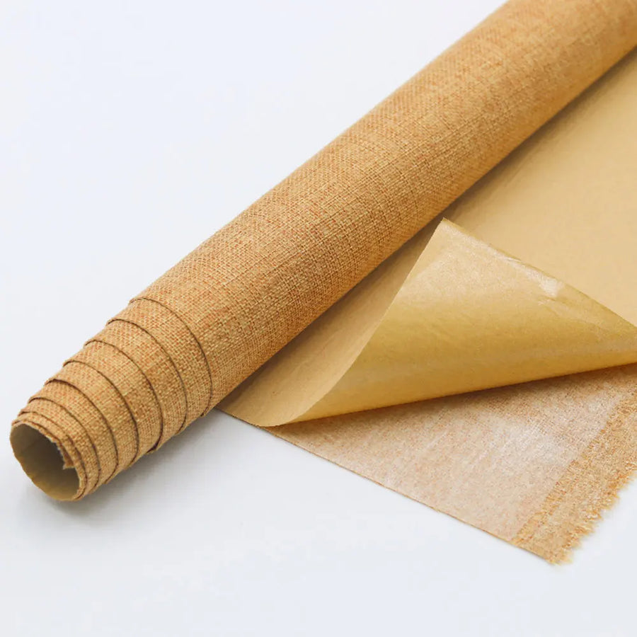 Self-Adhesive Linen Fabric — 10 Colours, 3 Sizes, DIY & Craft