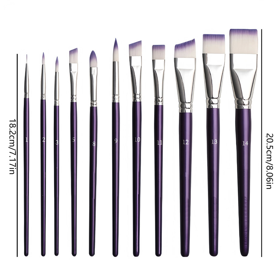 Professional painting brush set