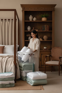 Pump-Free Vacuum Storage Bags