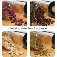 Manual Vacuum-Sealed Coffee Jar