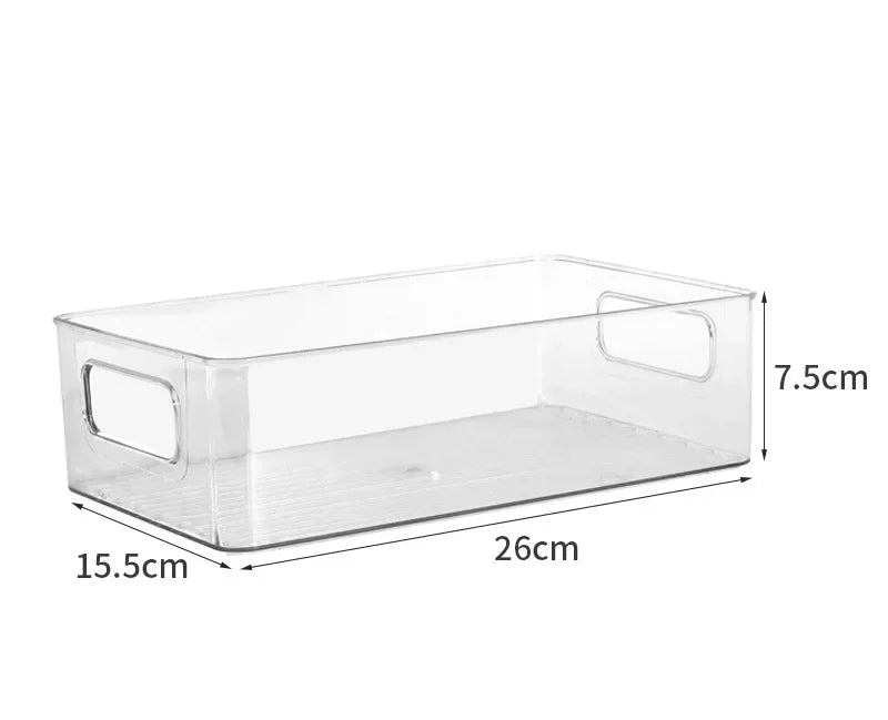 Fridge & Pantry Organiser Bins — Storage Boxes & Can Dispenser