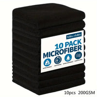 Microfiber Cleaning Cloths — Streak-Free, Reusable, Pack of 3–20