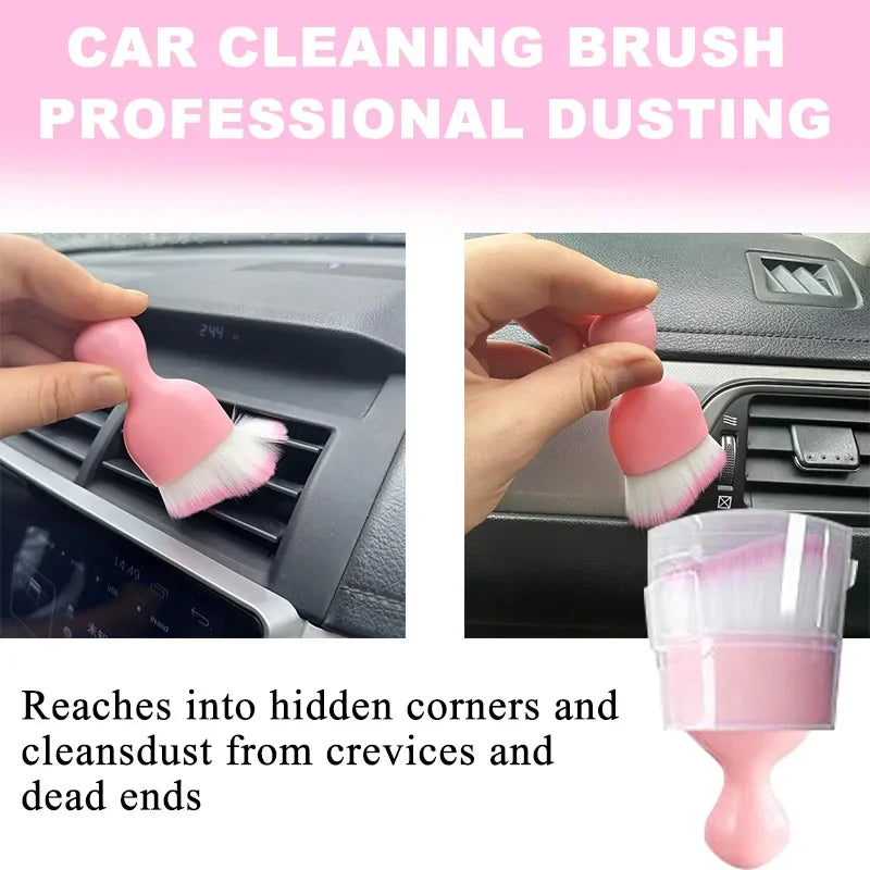 Car Air Vent & Interior Gap Cleaning Brush — Pack of 1, 3 or 5